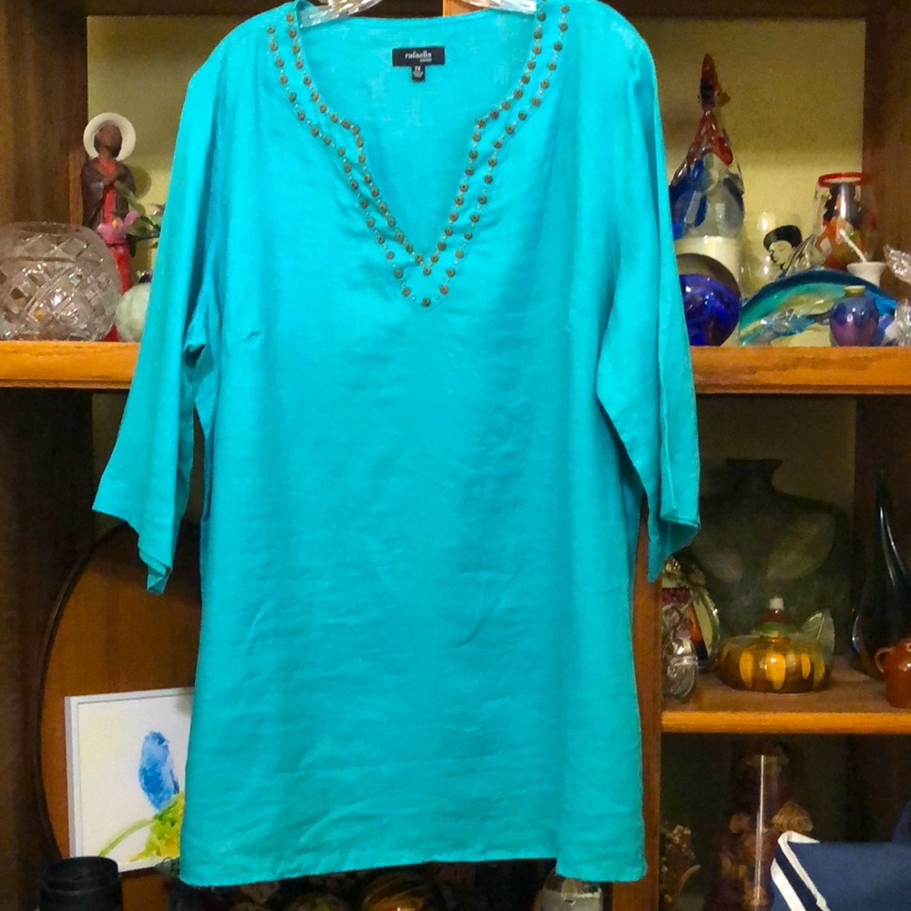 Rafaella Woman Linen Top